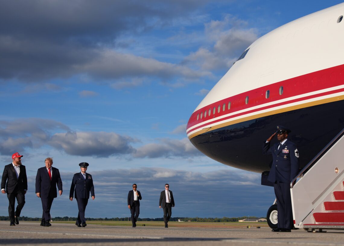 Trump flies 3,400 miles to Alaska in hopes of saving a Senate seat