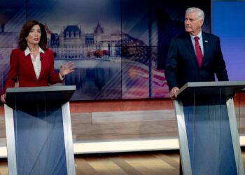 Hochul and Blakeman in Heated Debate on Trump, Mamdani and High Prices