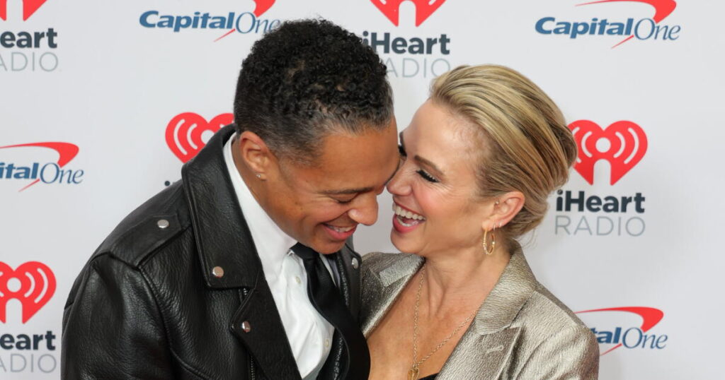 Amy Robach and T.J. Holmes are married 4 years after love affair led ABC to fire them