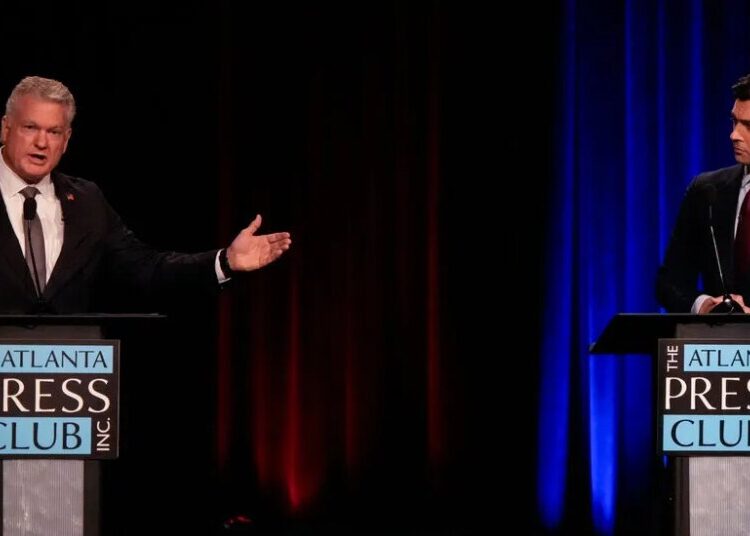 Mike Collins Attacks Back: 7 Takeaways from the Second Senate Debate in Georgia