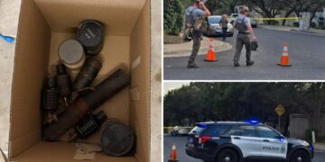 Texas man finds live World War II grenades in box he bought at estate sale, prompting bomb squad response