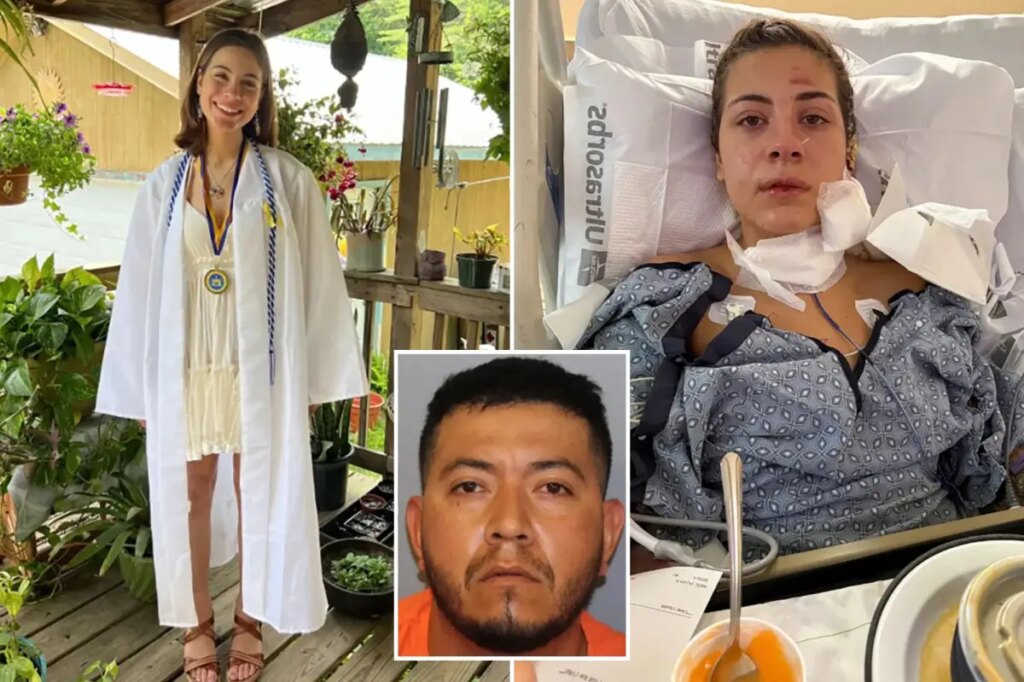 NY college student slashed by Mexican national as she drove him home from work: police