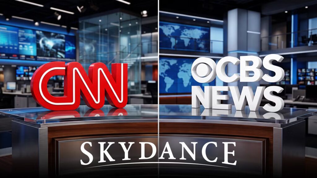 CNN and CBS News Will Stay Separate Under Skydance. But How Much Can They Share?