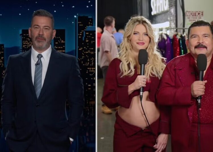 Jimmy Kimmel Calls Guillermo’s ‘DWTS’ Elimination an ‘Outrage,’ Suggests Legal Action: ‘What a Kick in the Mirrorballs’
