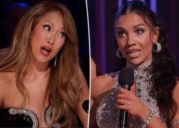 ‘DWTS’ judge Carrie Ann Inaba criticizes pro Jenna Johnson in tense exchange during live show