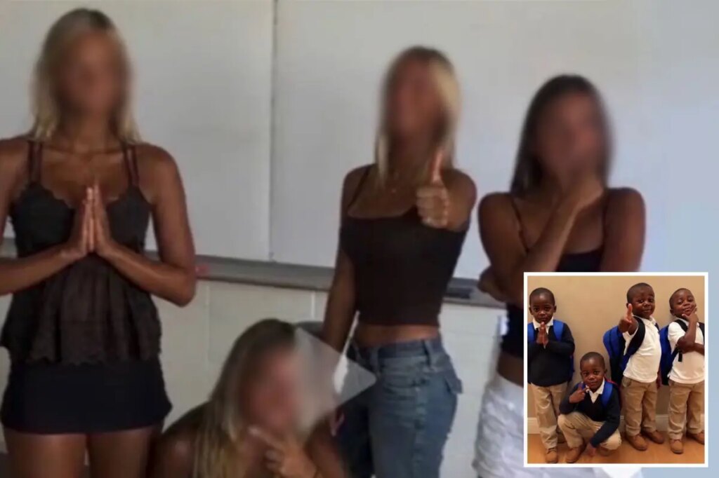 Parents go ballistic at California school after four blonde girls shared blackface picture — as other shocking incidents emerge