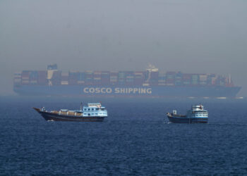 Iranian attack sinks container ship in Strait of Hormuz