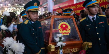 Vietnam buries remains of 731 war dead nearly 6 decades after the Tet Offensive