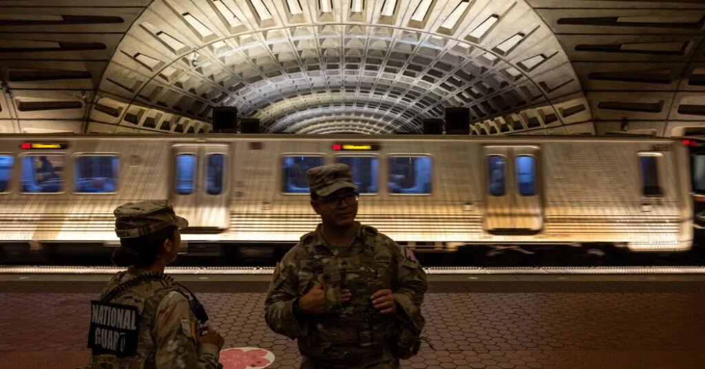 Appeals Court Questions Trump’s National Guard Deployment in D.C.