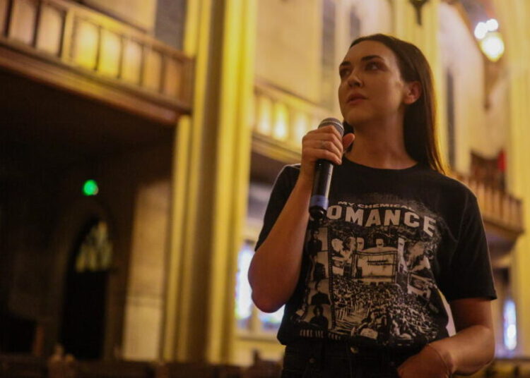 Inside the candlelit L.A. church where emo lovers analyze My Chemical Romance lyrics