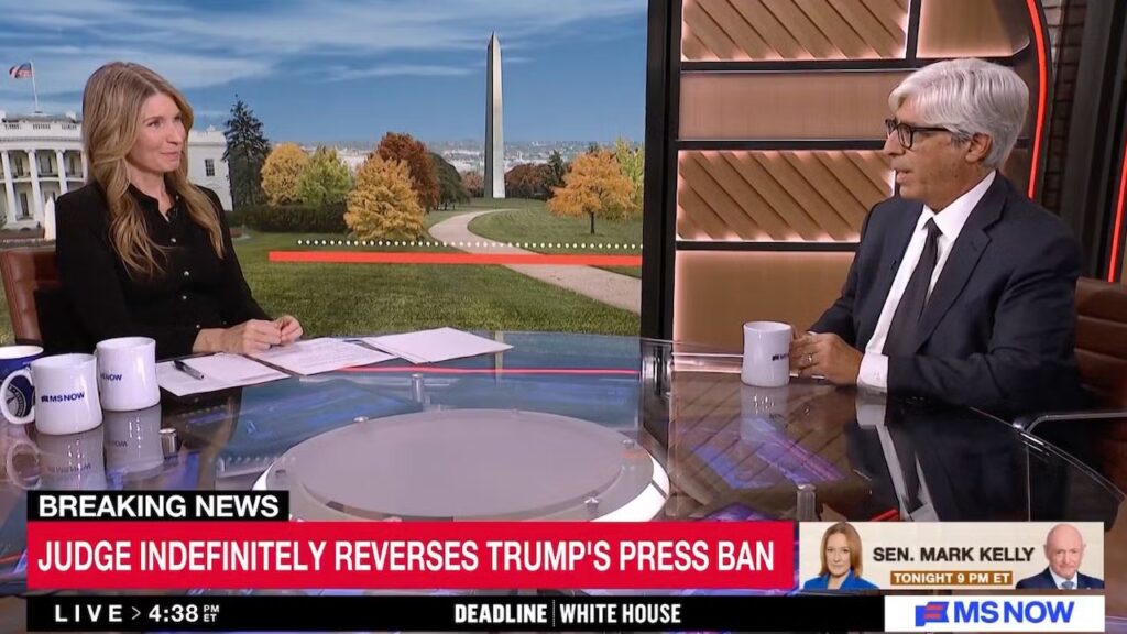 White House Media Ban: Press Attorney Says Trump Legal Battle Signals ‘Dangerous Problem’ for Journalists