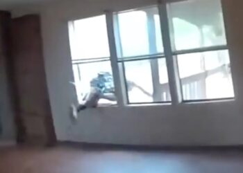 Copper theft suspect’s desperate escape caught on bodycam video before deputies discover what he left behind