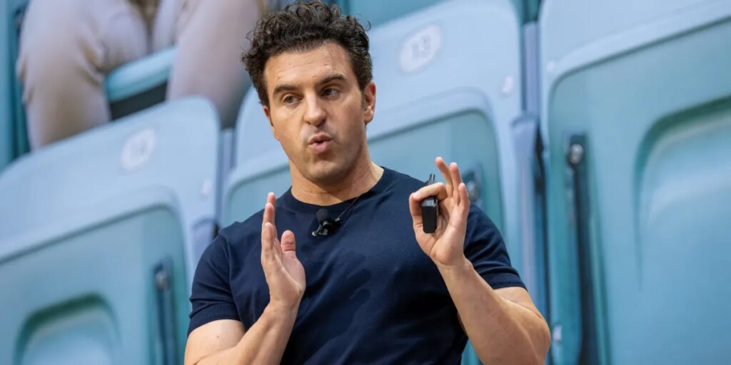 Airbnb CEO Brian Chesky says he writes just one email a week, if that—because it ‘feels like work’ and is ‘inferior’ to just texting his staff