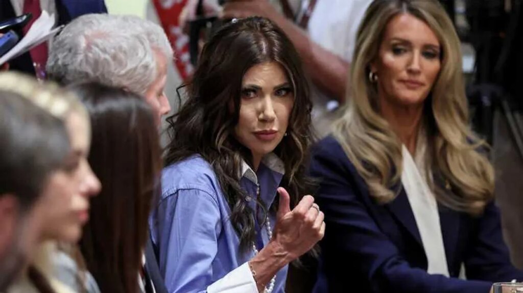 Kristi Noem implicated in MAGA smear campaign against fired FEMA veteran: report