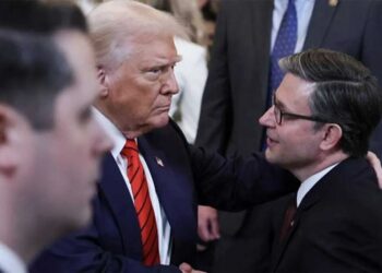Secret ballot could handcuff Trump bailing out Mike Johnson: ‘He’s got a lot less stroke’