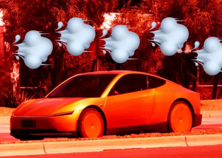 Passenger Disgusted When Tesla Robotaxi Gets Stuck on “Fart Mode”