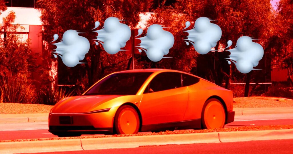 Passenger Disgusted When Tesla Robotaxi Gets Stuck on “Fart Mode”