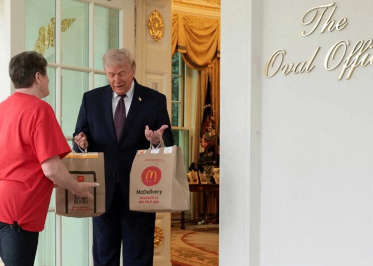 Trump’s McDonald’s habit comes back to bite him as woman he fat shamed fires back