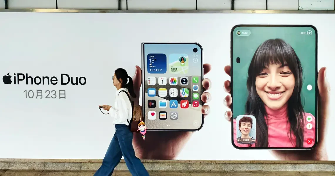 Want Apple’s folding iPhone? ‘Duo’ you have patience?
