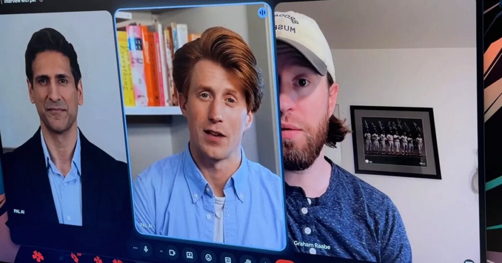 Man Shows Up to AI Job Interview With His Own Helicopter AI to Interview for Him
