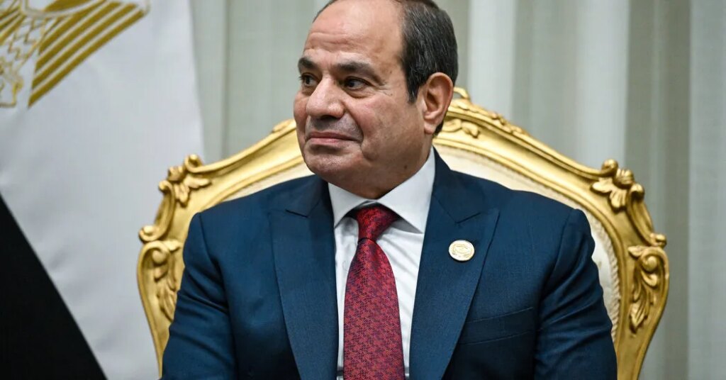 Egypt’s President Says He Will Leave Office in 2030