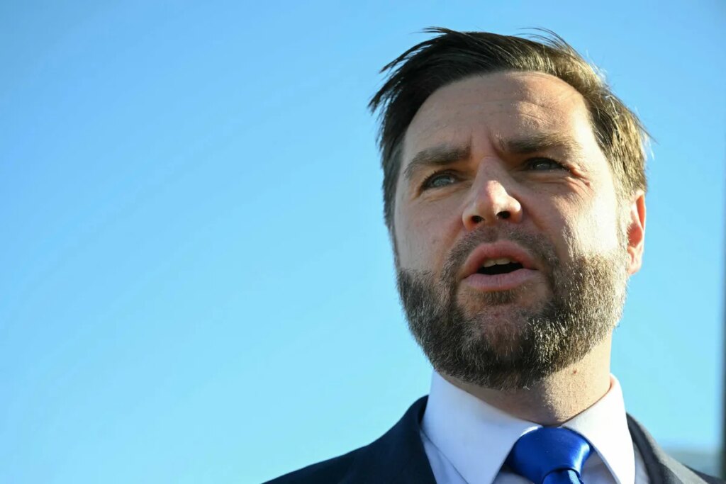 Husband of killed U.S. service member confronts JD Vance in dramatic exchange