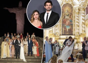 Conor Kennedy, RFK Jr’s son, celebrates wedding with Brazilian pop star in gorgeous Rio de Janeiro setting