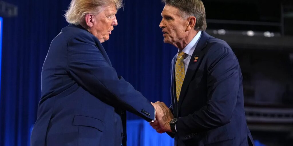 Trump, who owned the Miss Universe pageant, touts how handsome GOP candidates are, even praising parts of their body. ‘Look at this beautiful guy’