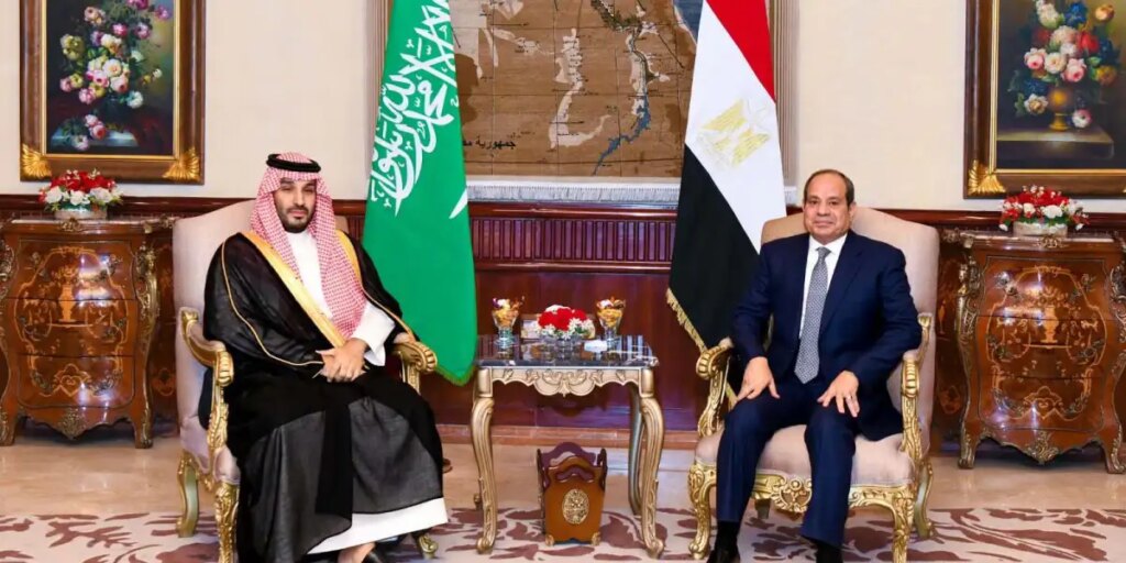 Egypt’s president vows to use ‘any measure’ to defend Saudi Arabia and seeks authorization to deploy troops abroad as battle against Houthis escalates
