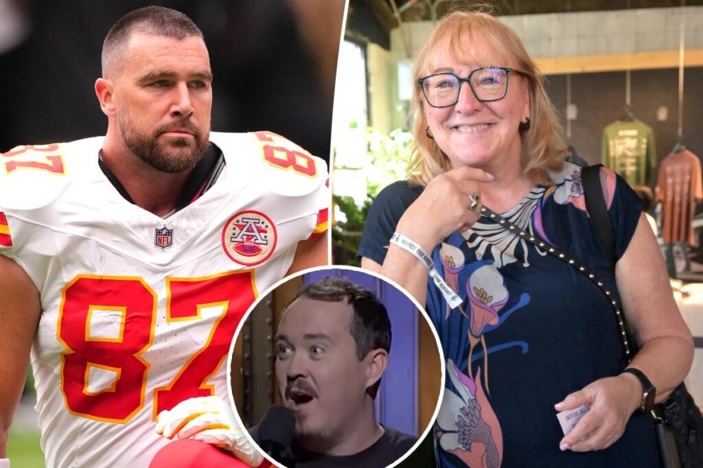 Donna Kelce has surprising reaction to son Travis’ offensive tweets resurfacing after Shane Gillis drama