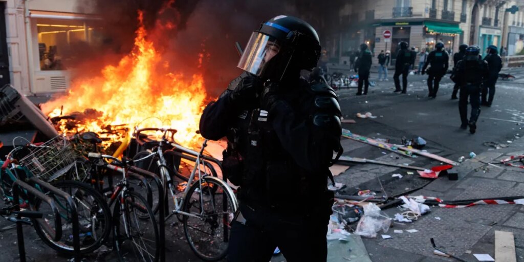The French are rioting as inflation hits 3.4% while wage growth and GDP remain stagnant. It’s higher in Trump’s America 