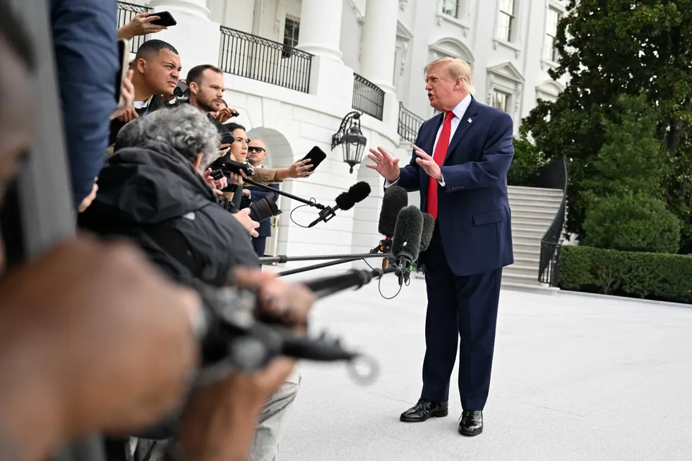 Trump ridiculed after abruptly changing tune with MAGA-friendly reporter: ‘Clown show’