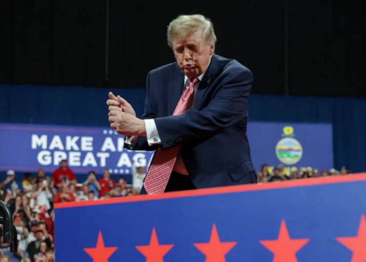 Trump’s slur at Kansas rally sets off instant firestorm: ‘Oy vay iz mir’