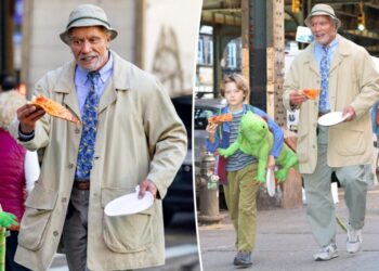 A-list star looks completely unrecognizable as elderly man on set of new movie ‘Lizard Music’