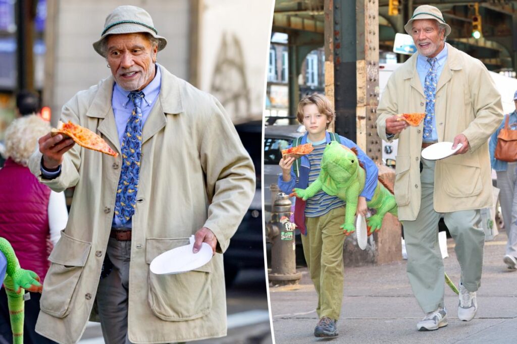 A-list star looks completely unrecognizable as elderly man on set of new movie ‘Lizard Music’
