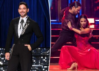 Alan Bersten breaks silence on stepping in as Val Chmerkovskiy’s replacement amid ‘DWTS’ suspension