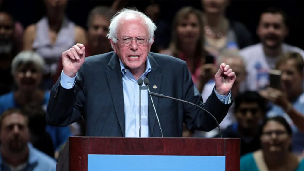 ‘I’d like to report a theft’: Bernie Sanders trolls Trump’s new fraud tip line