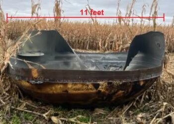 11-Foot Chunk of Chinese Rocket Crashes Down in Minnesota Cornfield