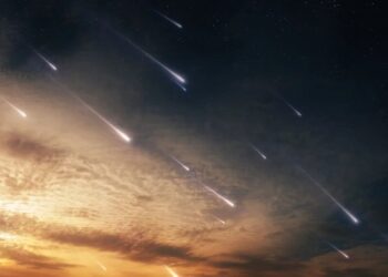 Halley’s Comet Barraging Earth With Debris