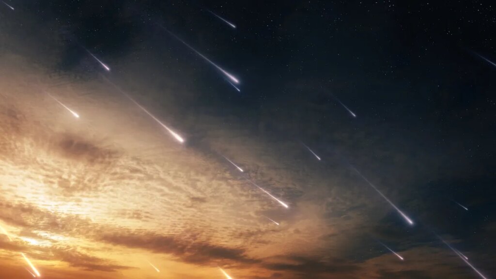 Halley’s Comet Barraging Earth With Debris