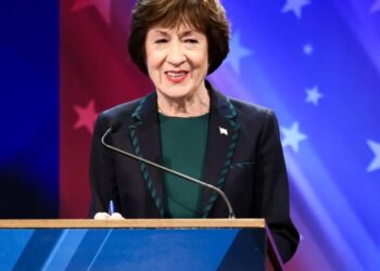 Republican Sen. Collins promotes her independence and ‘true blue-blooded Maine’-ness by partnering with ex-Dem. Joe Manchin and breaking from Trump