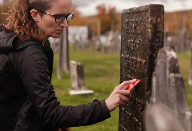 ‘It’s like journalism, but for dead people’: Meet the Vermont woman who turned a pandemic gravestone-cleaning hobby into a social media feed
