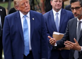 Trump wanted a ‘Trump Ocean’ on Google Maps. He says CEO Sundar Pichai shut it down