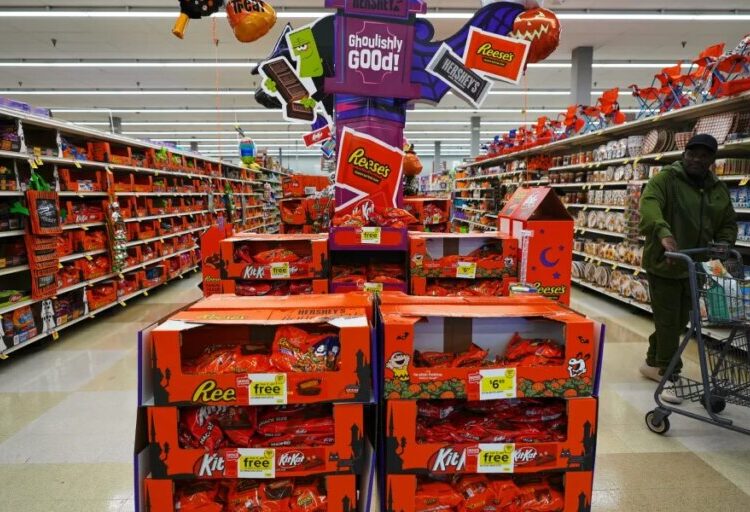 America skimps on Halloween as high fuel prices force shoppers to buy small bags of candy and abandon large sizes