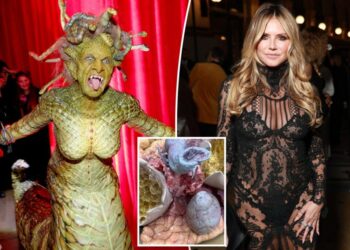 Heidi Klum gives sneak peek of monstrous costume ahead of Halloween 2026 party