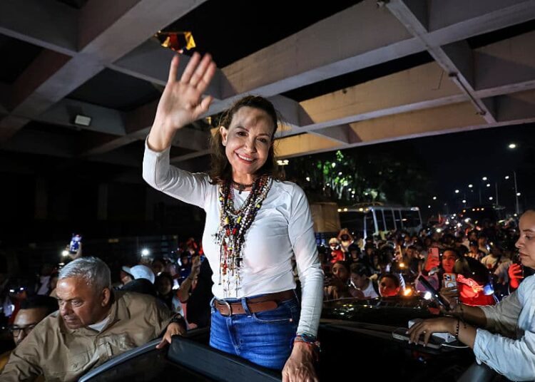 Exiled Opposition Leader María Corina Machado Returns to Venezuela