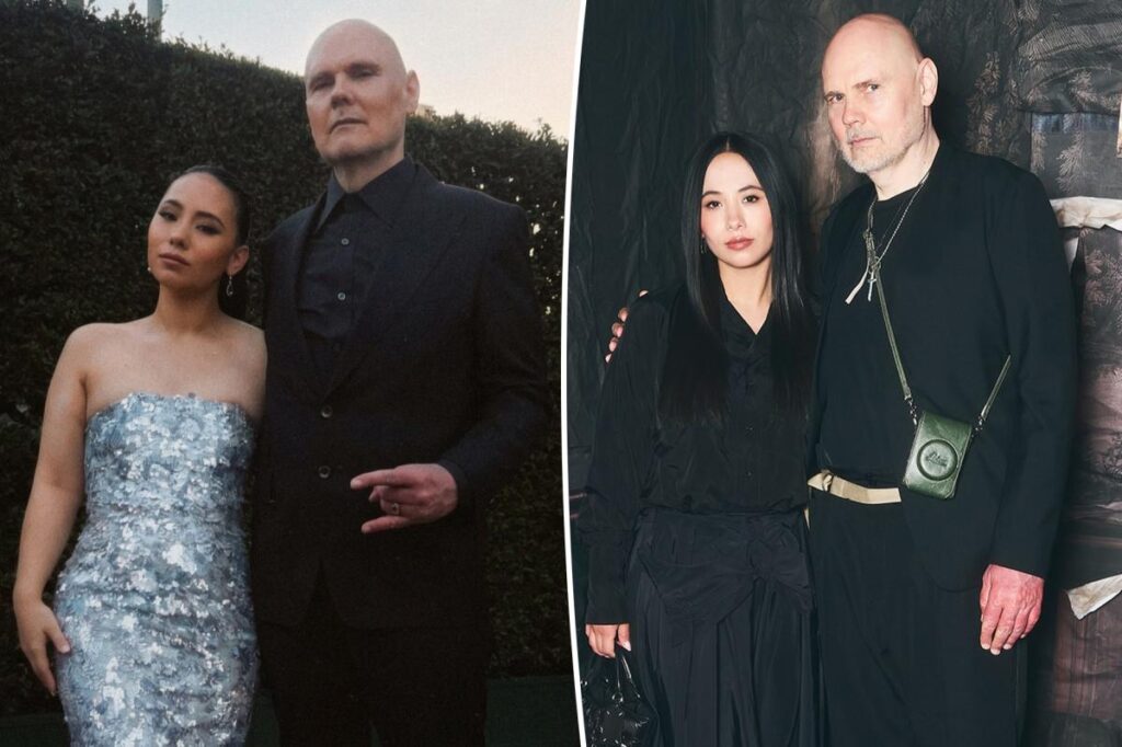 Billy Corgan calls wife Chloe Mendel’s youth an ‘advantage’ in rare comment about 26-year age gap