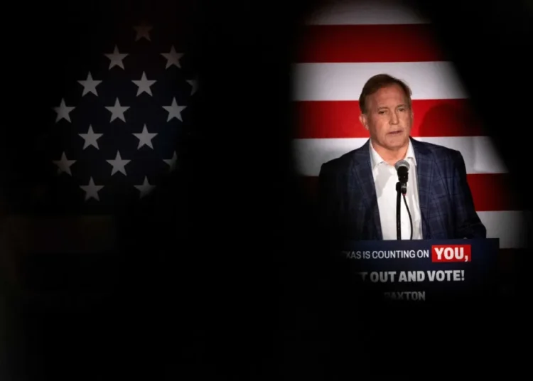 Ken Paxton campaign scrambles to hide registered Democrat girlfriend from voters: NYT