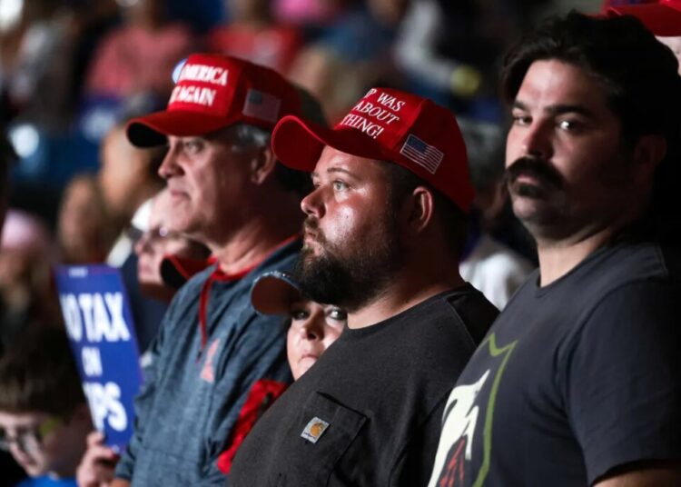 Trump’s bleak future can be seen in the dread-filled eyes of his rally-goers