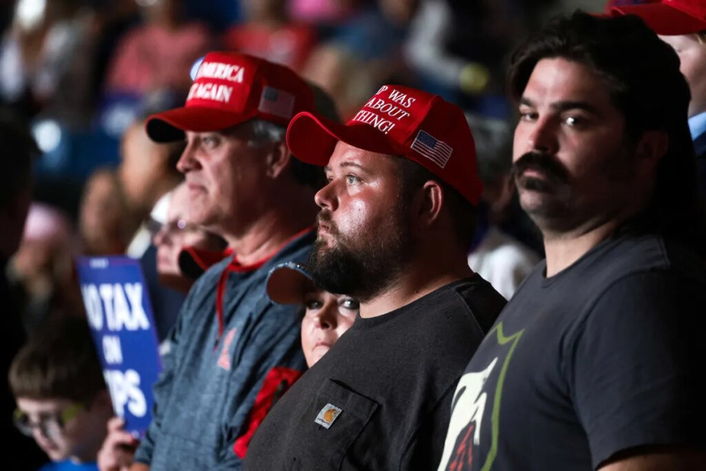 Trump’s bleak future can be seen in the dread-filled eyes of his rally-goers